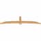 Ekena Millwork Bellingham Timber Gable Bracket, Western Red Cedar, 108"W x 27"H x 3 1/2"D x 5 1/2"F, 6/12 Pitch GBW108X27X0406BEL00SWR - alternate 3